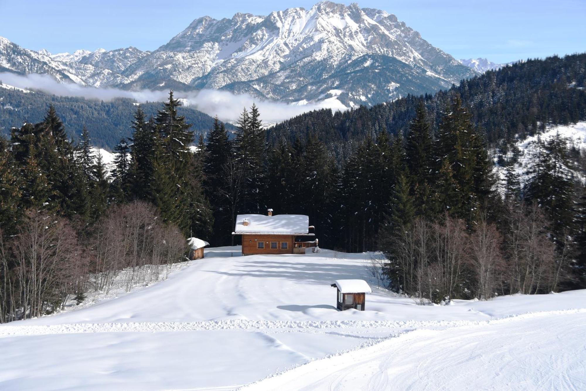 Chalet Haberlhuette Fieberbrunn Extérieur photo