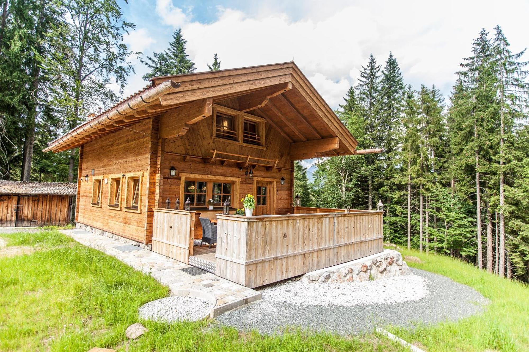 Chalet Haberlhuette Fieberbrunn Extérieur photo